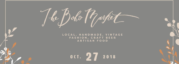 The Boho Market event page